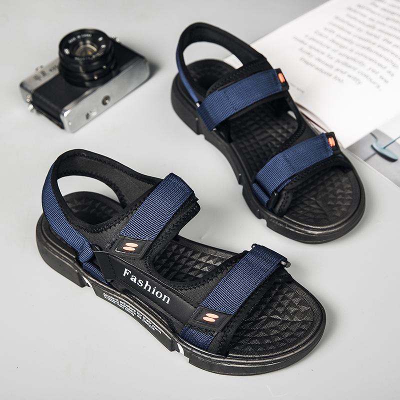 Super nákladově efektivní pánské módní pantofle Silné dno Vodotěsné Protiskluzové sandály Žabky Unisex plážová obuv