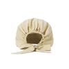 VARZAR Metal Tip Scarf Cap Beige