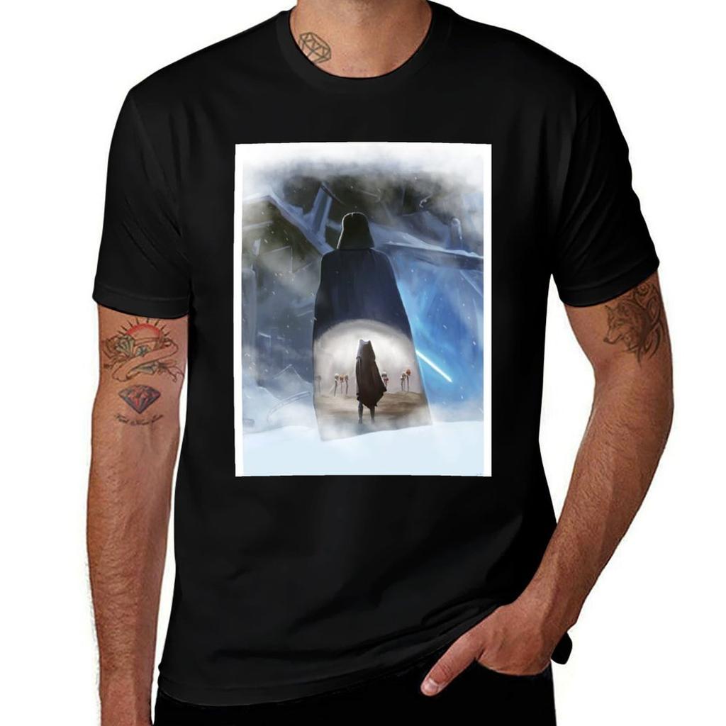 Victory Death Illustration Tshirt Basic Lightweight Short Sleeve Tee