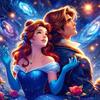Disney 5D Diamond Painting Princess and Prince Cross Stitch Mosaic Kit Home Decor Wall Sticker DIY Handmade Gift