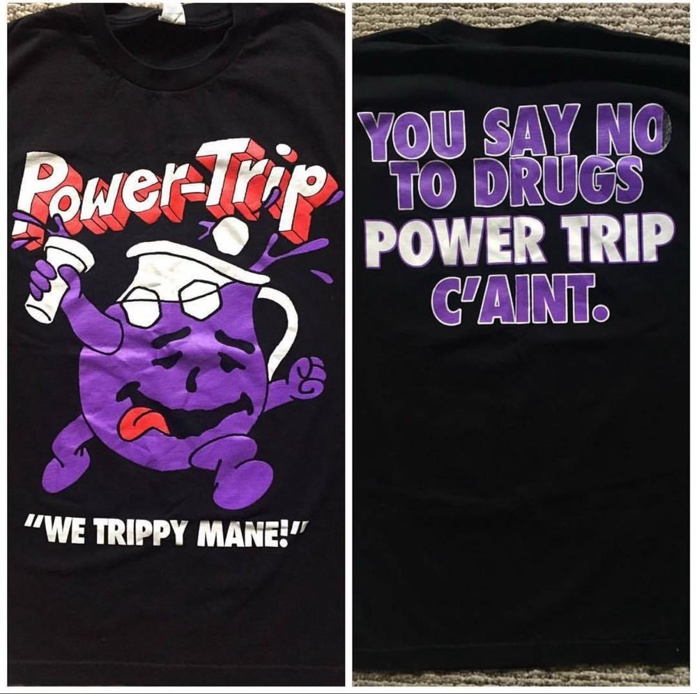 2 Sides Power Trip Band Black Cotton S-5XL Gift For Fans Shirt  Reprint DM704 Unisex T-Shirt XXXXL