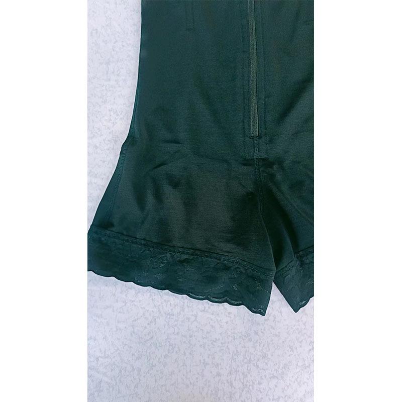 European & American High-Waisted Tummy Control Lace Pants with Zipper & Hook – Butt-Lifting & Hip-Shaping Shapewear.