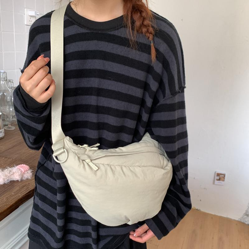Large Capacity Women's Hobo Bag Solid Color Shoulder Bag Crossbody Bag