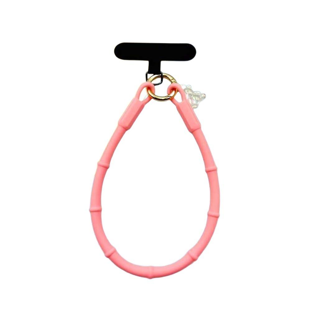 

Waterproof Silicone Phone Lanyard Dopamine Color Hanging Wrist Lanyard for Phone Detachable Resin Bear Handset Strap Rope Travel
