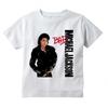 Michael Jackson Grafikdruck T-Shirt Harajuku Rock Mode Lässiges Kurzarm Rundhals Übergröße T-Shirt Damen