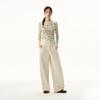 Broadcast Women's High-Waist Wide-Leg Casual Trousers