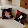 Japanese Anime Hot K-Kakegurui Y-Yumeko Jabami Cushion Cover Pillowcase Anti-Dustmite Living Room Sofa Decor Cushion Room