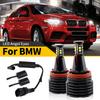 2PCS H8 120W Angel Eye LED DRL Halo Rings For BMW X-series E71 X6 2008 2009 2010 2011 2012 2013 Angel Eyes Headlights