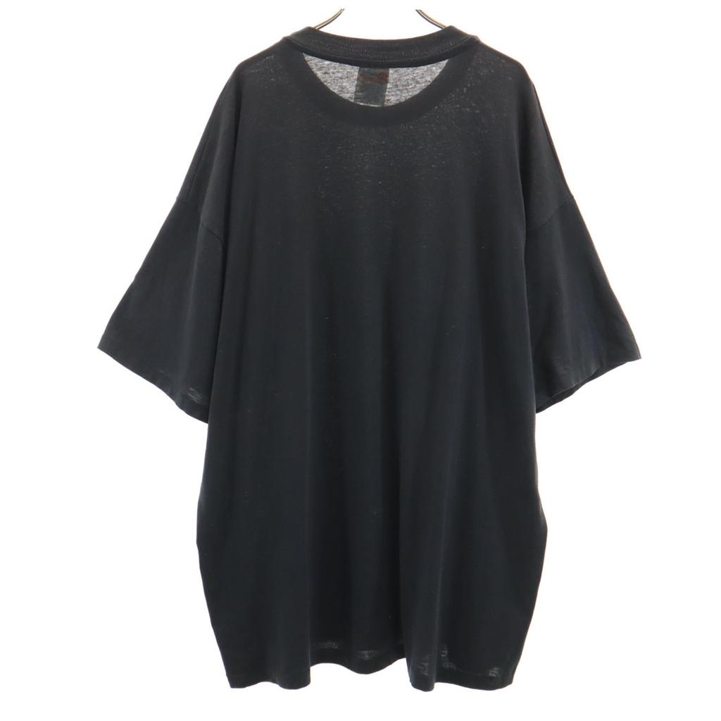 Hanes 90s Old USA made Animal Pattern Short sleeve T-shirt Men's Used