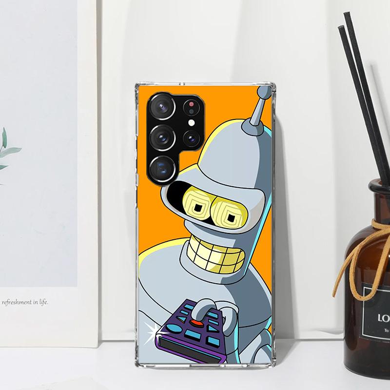Cartoon F-Futuramas Phone Case For Samsung Galaxy S26 S25 Edge S24 FE S23 S22 Ultra S21 Plus S20 + Art Fundas Back Cover Galaxy