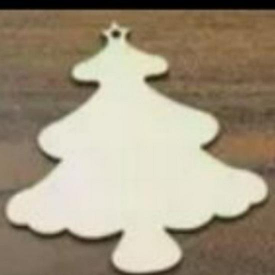 

Creative Wooden Christmas Ornaments - Handcrafted Home Décor & Hanging Accessories 10 per pack with 2m jute rope