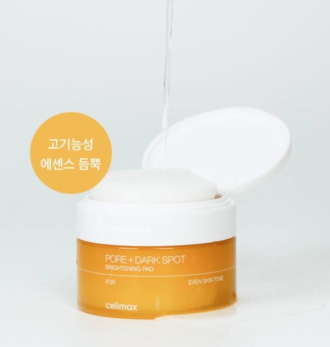 CELIMAX Brightening Pore Pads with Niacinamide – 40 Pads