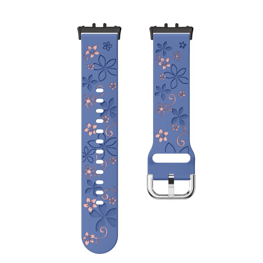 Silikon-Präge-Uhrenarmband für Galaxy Fit3 Wasserdicht und schweißfest Weich und bequem Sport-Uhrenarmband für Galaxy Fit3
