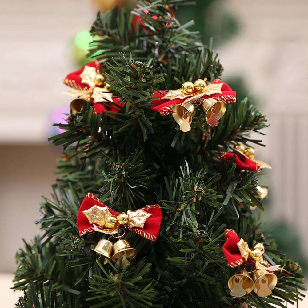 Bows Christmas Tree Decorations Xmas Bowknot Party Garden Festival Ornaments Du