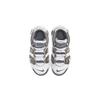 Nike Air More Uptempo White Anthracite Snakeskin PS Sneakers CQ4581-100