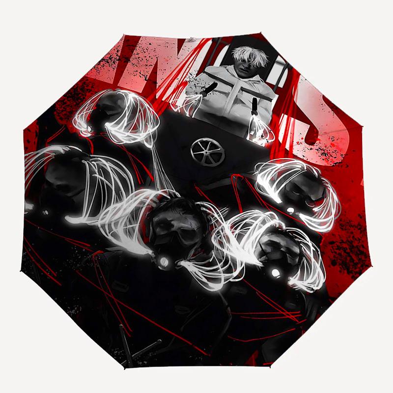 

1pc Amnesia Automatic Open, Windproof, Compact Travel Umbrella, Gift for Birthday, Christmas, Business 93008