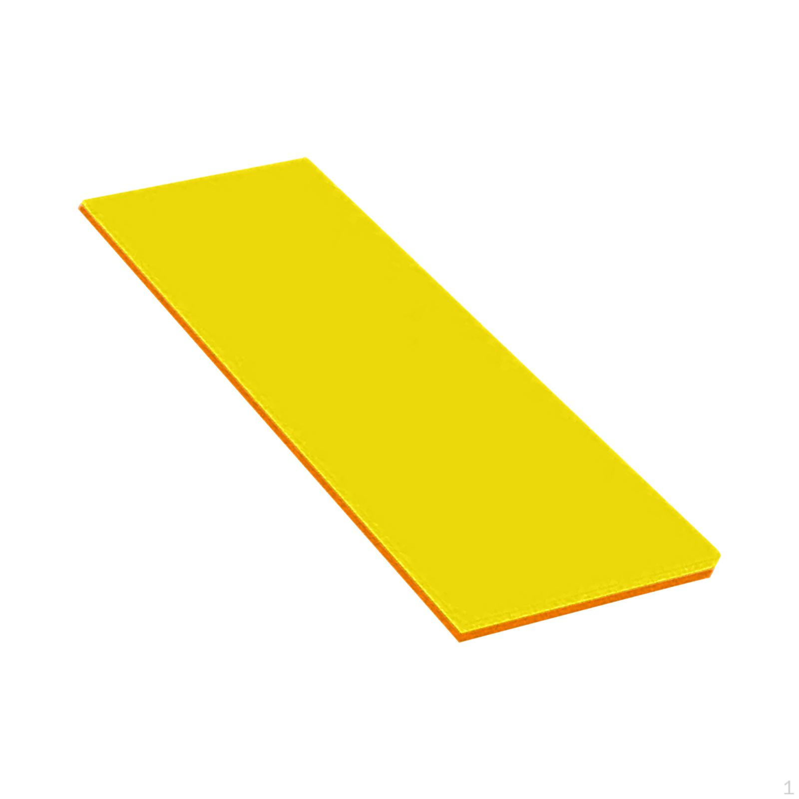 

Water Floating Mat Recreation Pad for Summer Outdoor Kids yellow orange