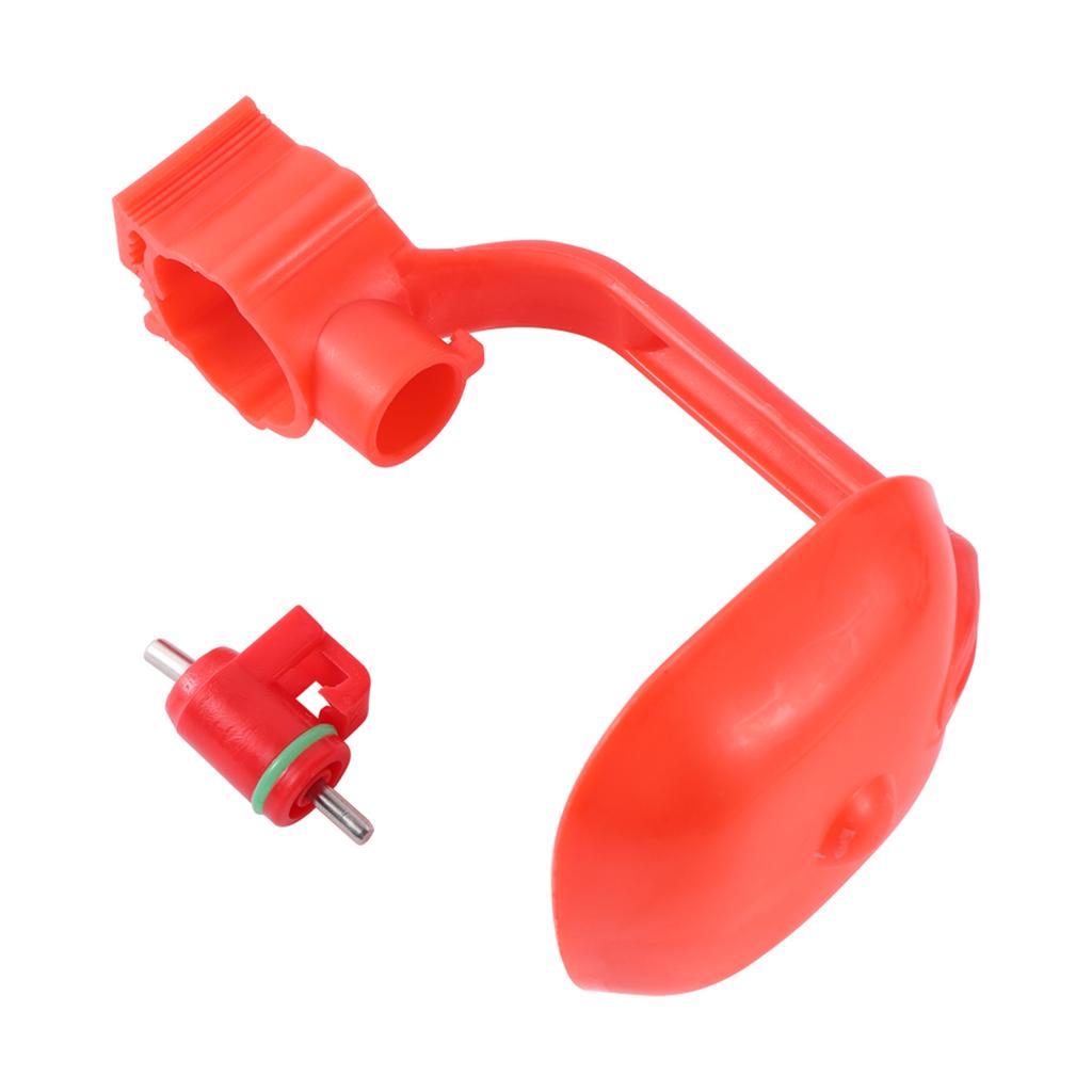 Automatic Chicken Drinking Water Hanging Cup 25mm Interface Clip-type Drink Fountain Stainless Steel Head Poultry Supplies 20Pcs
