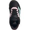 adidas Faito EL K Bequeme atmungsaktive Low-Top Laufschuhe für Kinder Laufschuhe für Kinder Schwarz JR2272