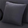 45x45cm Solid Color Elastic Pillow Case Cushion Cover Home Use Decoration Accessories Durable Durable Useful Useful