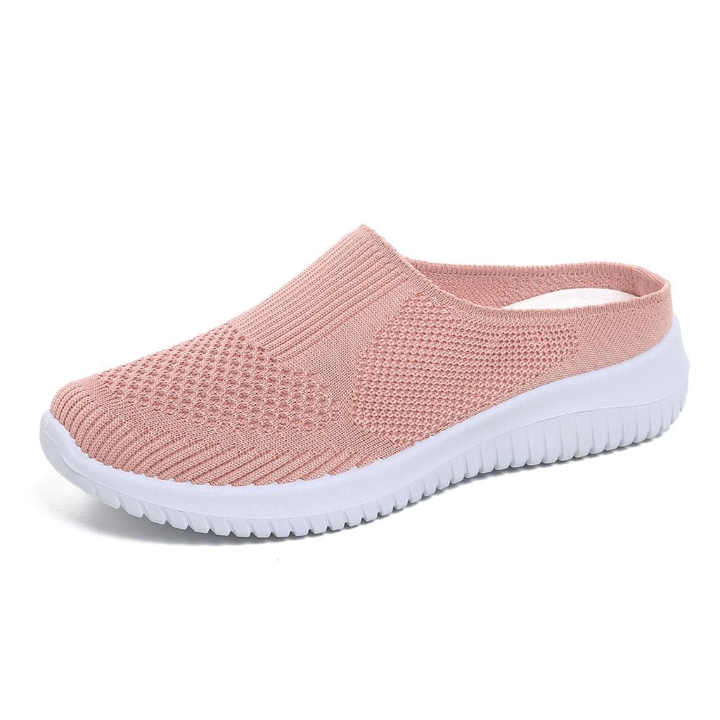 Scarpe da Donna Traspiranti Slip-on di Taglia Grande con Suola Piatta e Buona Circolazione dell'Aria.