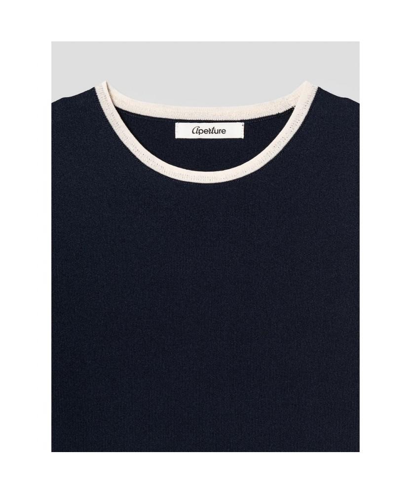 Diaepeocheo Damian Knit Top Navy (Ta5751A05R)