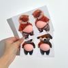2pcs 3D Belly Pinching Stickers Anti-Collision Stickers PP Butt Decoration Stickers Shiba Inu Dog Decoration