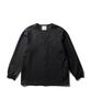 Snow Peak Double Knit Cardigan Knit Cardigan for Men and Size L CS-26SU008 Women, Black,