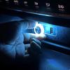 1pc Car USB Atmosphere Lights, Portable Mini LED Atmosphere Lamps, Car Interior Decoration