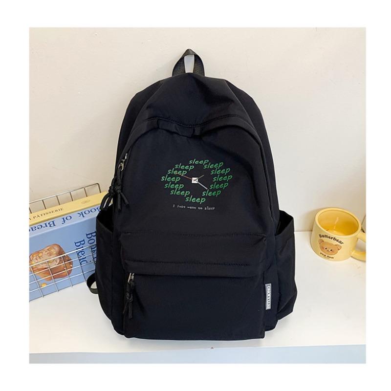 School Bag New Fresh and Sweet Dopamine Candy Color Backpack Junior High School Students Lightweight Large Capacity Backpack