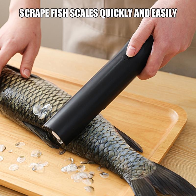 Automatic Fish Skin Remover 7000RPM Fast Motor ABS Construction Ideal For Kitchen Tasks
