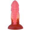 Alien Spiky Penis  Liquid Silicone Dildo Male and Female Masturbator  Anal Plug Adult Sexual Product