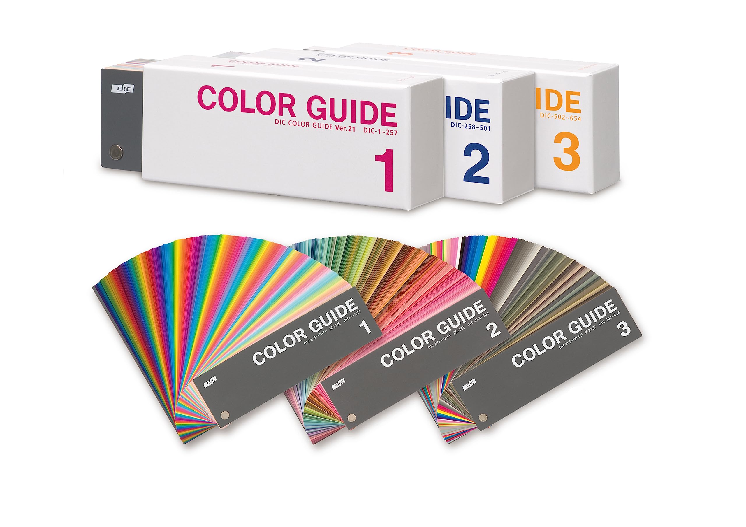 

DIC Color Guide 21-е издание (Часть 1) 3-томник,