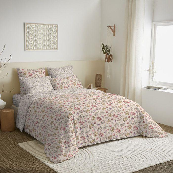 Complete Reversible Duvet Cover Pack for 180 X 200 Cm Bed "King Size" Tanya Multicolor