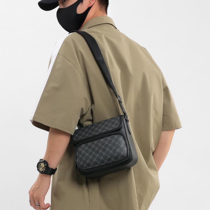 Vintage Style Men's Bag Handbag High Quality PU Leather Man Crossbody Bag Business Style Men's Handbag Travel Shoulder Bag Bolsa