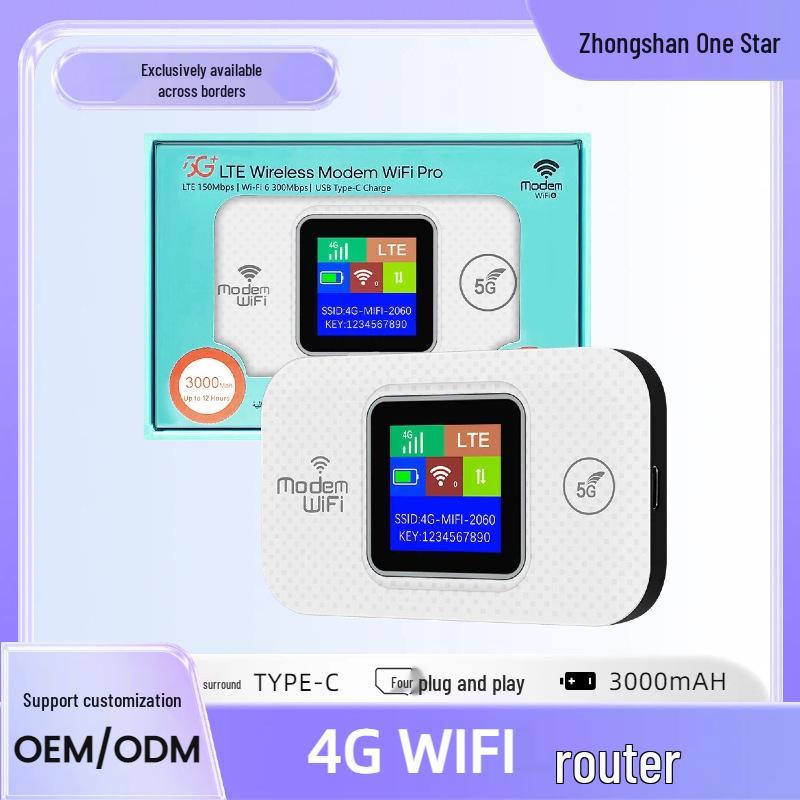4G Portable Pocket WiFi for South America: Chile, Brazil, Mexico (Model E5785)