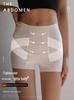 Q Sharkskin Summer Women's Seamless Tummy Control & Butt Lifting Safety Pants - Lightweight, Anti-Exposure, Non-Rolling Edges
