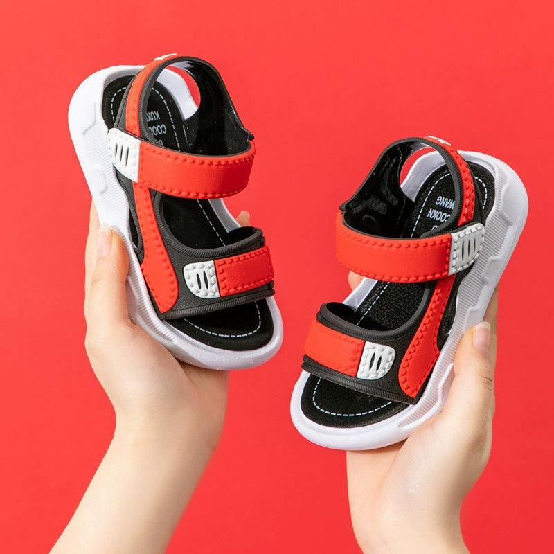 Boys' Sandals for Summer, Mid To Large Age, Boys' Soft Sole, Anti Slip, Children's Baby Shoes, Children's Beach Shoes