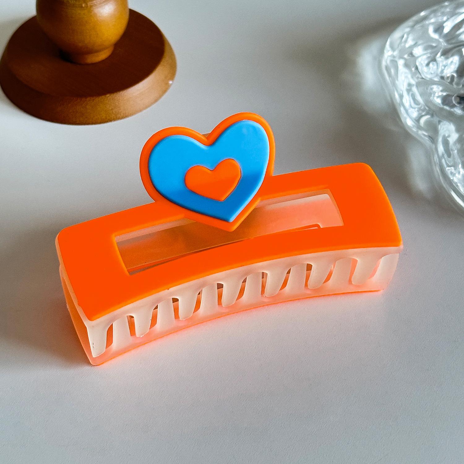 

And Stylish Fashionable Doweisi Large Geometry Hair Claw Clip For Women In Multiple Colors помаранчевий