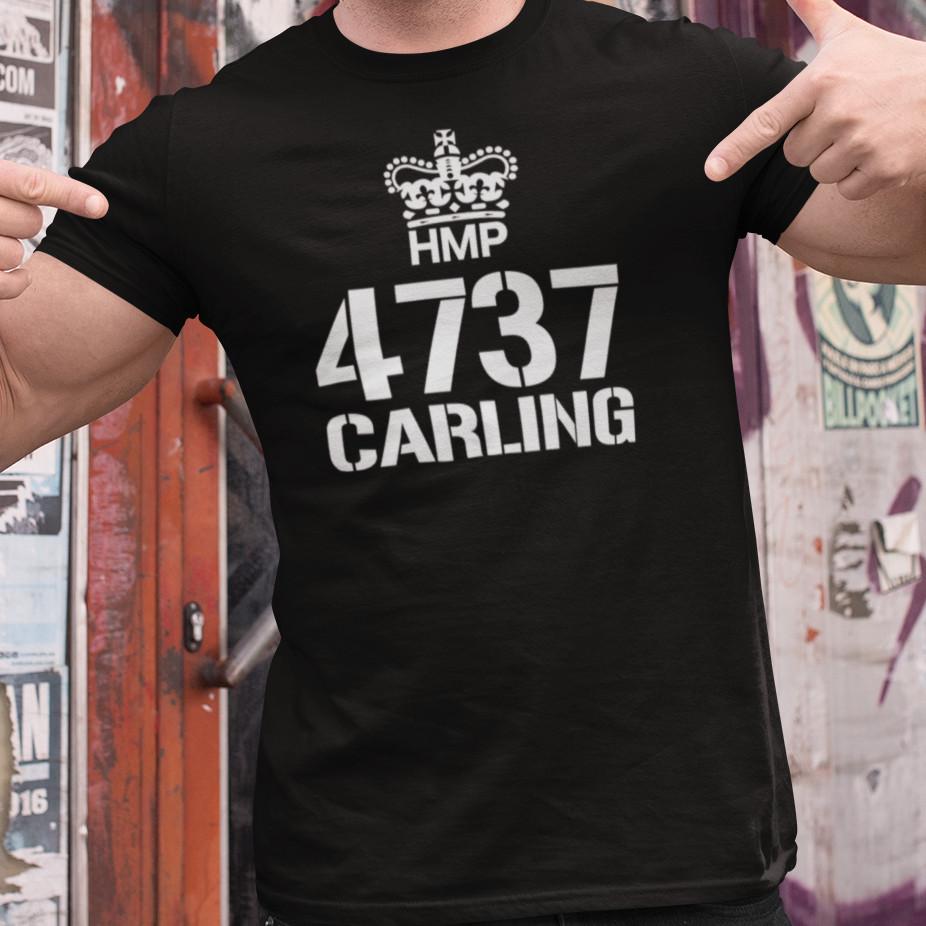 4737 CARLING T-SHIRT (inspired by Scum film movie cult 70s borstal prison daddy) Unisex T-Shirt XXL