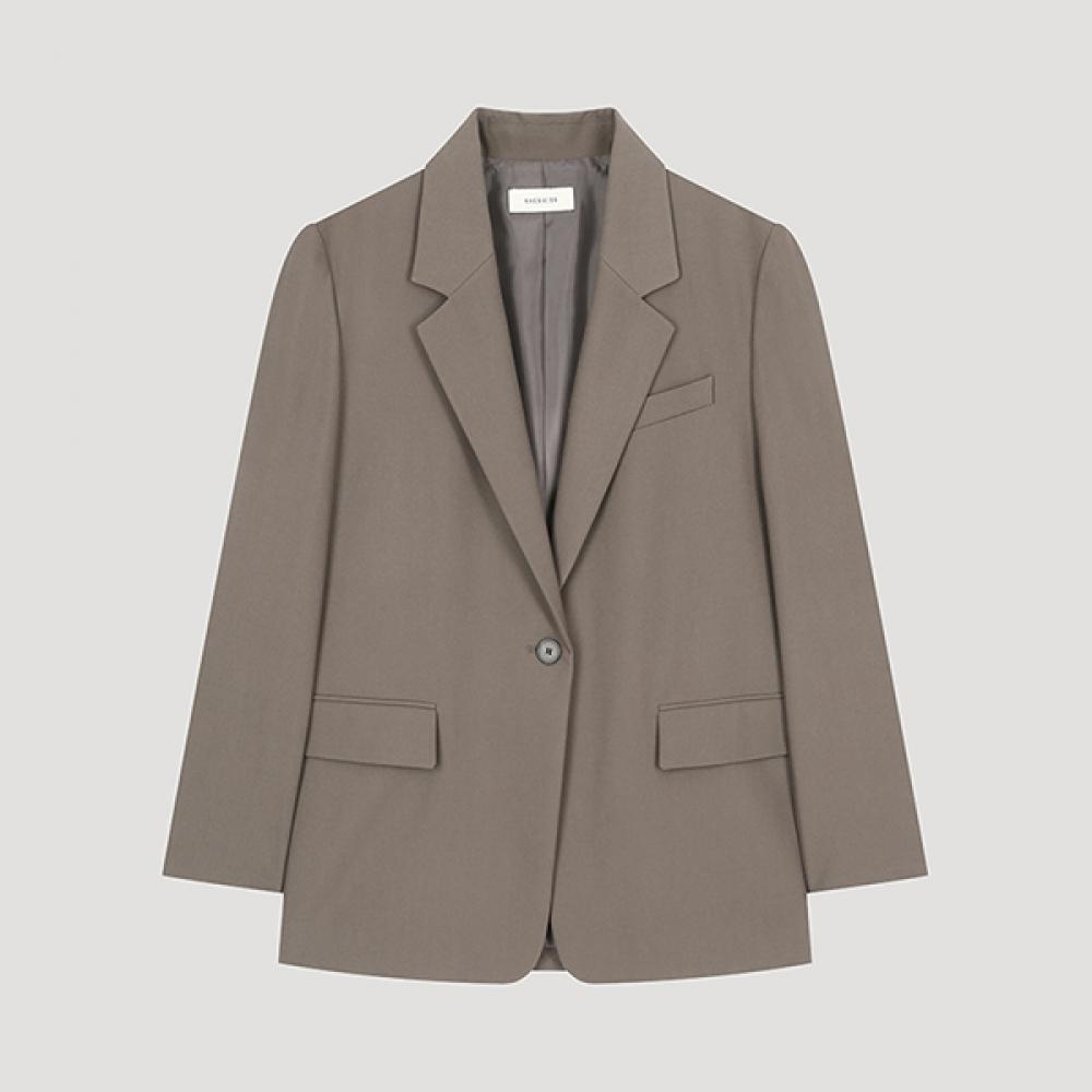 

She S miSS baSic Single One Button Jacket Swwjko32030 Se sepia/55