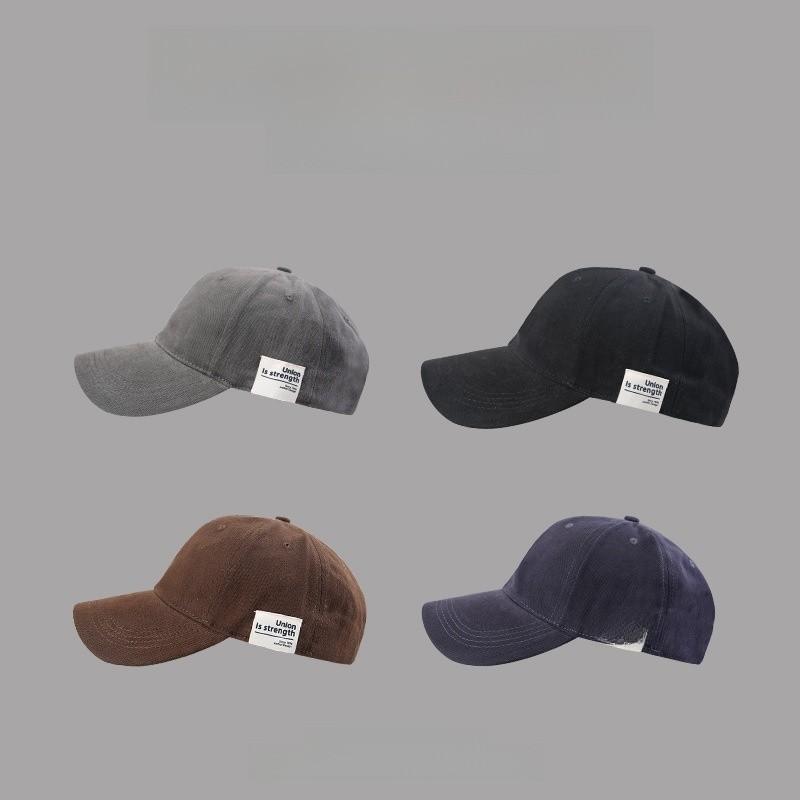 Classic Baseball Cap For Men And Women With Embroidered Letters Sun Protection Casual Summer Wear