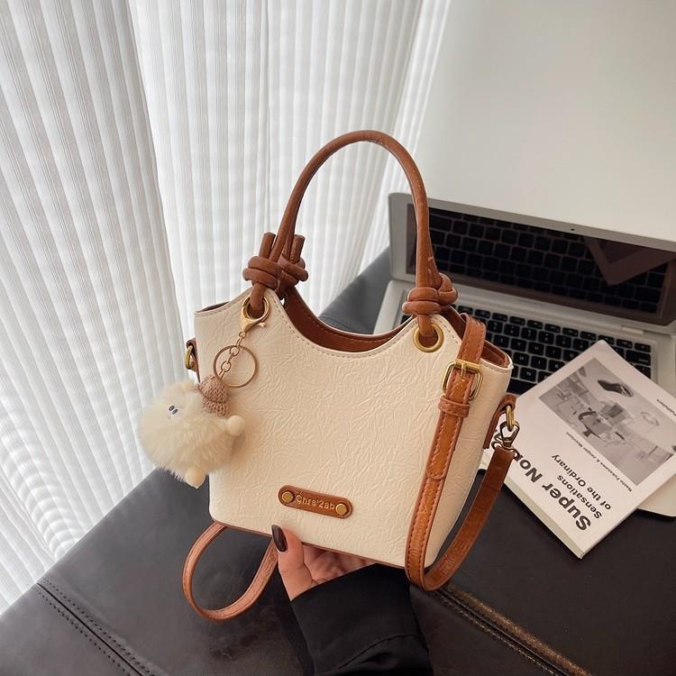 Torba retro premium damska jesienno-zimowa popularna wszechstronna torebka do ręki na ramię crossbody worek