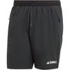 Xperior Elastic Comfortable Lightweight Lace-Up Casual Shorts Men Shorts Black IU4243