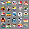 50 Skydiving Graffiti Stickers Personalized Creative Extreme Sports Decoration Mobile Phone Case Suitcase Water Cup Stickers