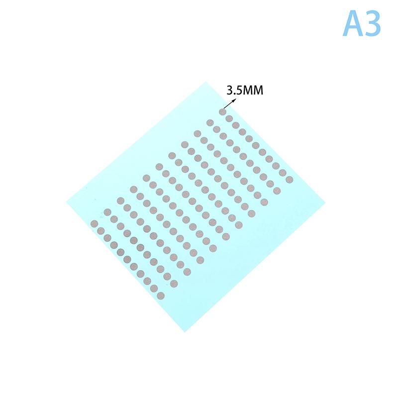 1.5/2/3.5/10/12/13/14Mm Remote Control Button Conductive Tape Patch Game Console Handle Silicone Button Contact Failure Repair