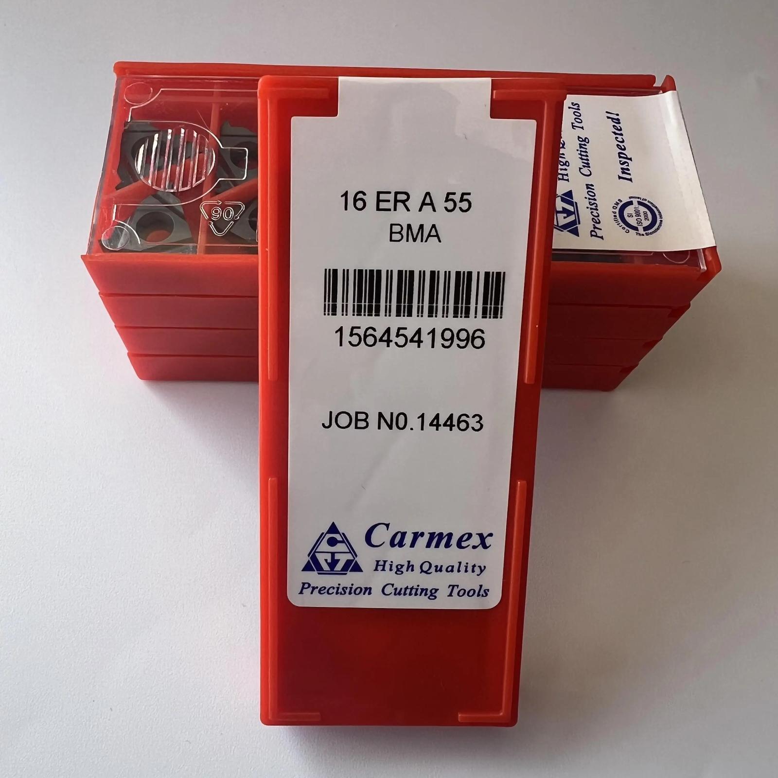 

Original / 16ERA55 BMA / Industrial indexable Carbide Inserts 10 Pcs
