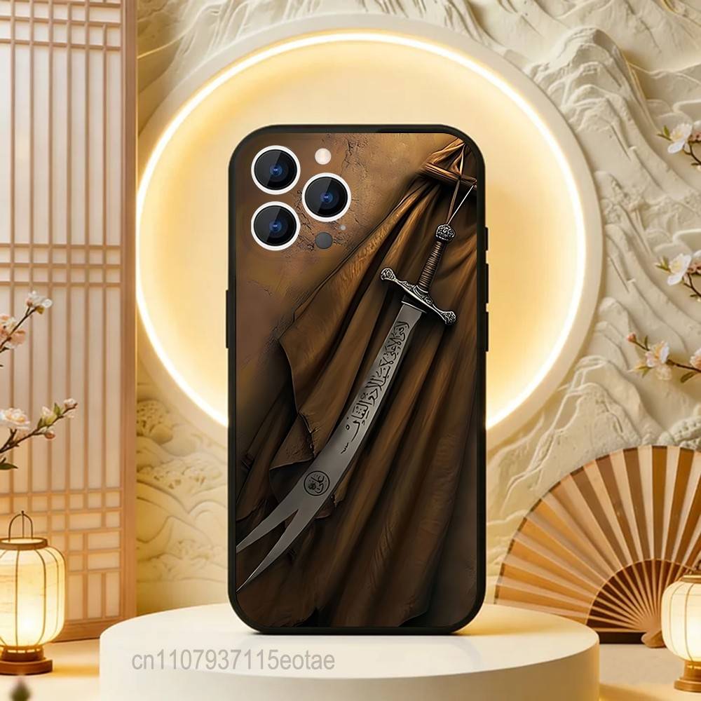 Imam Hussain Shia Ali KUNST Für iPhone 12,16,13,14,15,17,11,Pro,Max,Plus,E,Air,Mini TPU Weich zur Hautfreundlichen Handyhülle