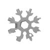 18-in-1 Multifunctional Snowflake Wrench & Screwdriver - Compact Octagonal Tool for Home Use
