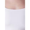 Square Neck Strap White Top